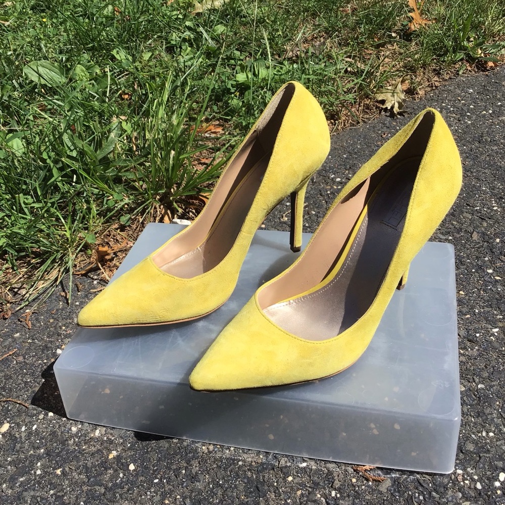 Rachel Roy lime green high heels brand new size 9